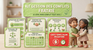 Kit gestion conflit fratrie